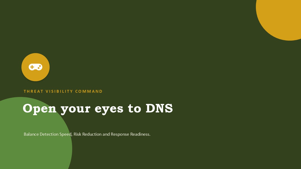 Open your eyes to DNS