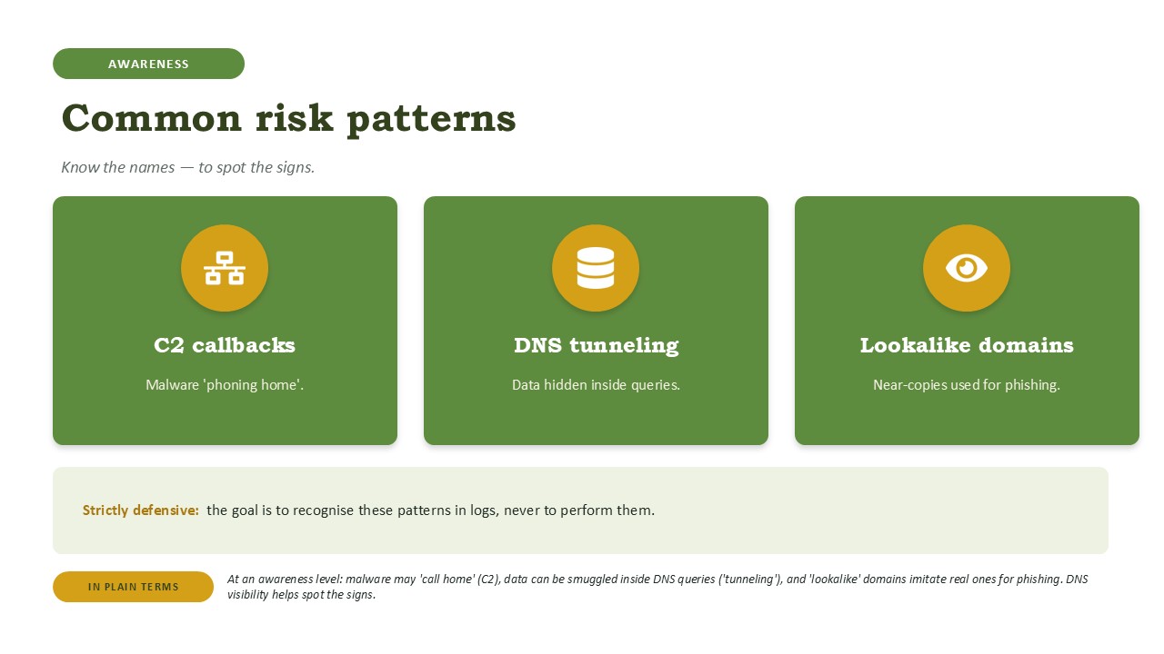 Common risk patterns