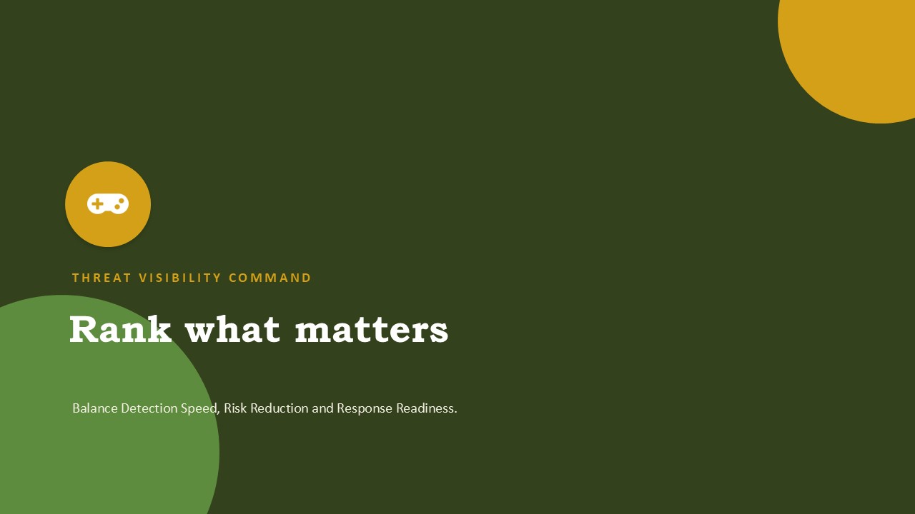 Rank what matters